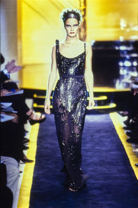 versace latest collection 1997|Versace runway models.